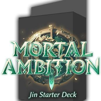 Grand Archive: Mortal Ambition Jin Starter Deck Display