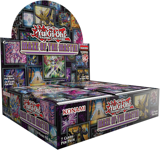 YGO Maze of the Master 1st Edition Booster Box