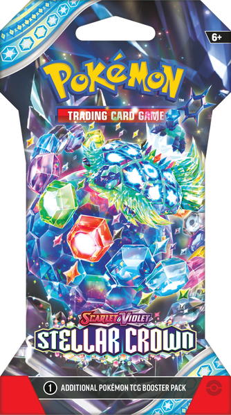 Pokemon SV7 Stellar Crown Sleeved Blister