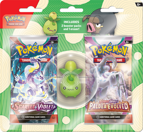 Pokemon BTS Eraser Blister 2023