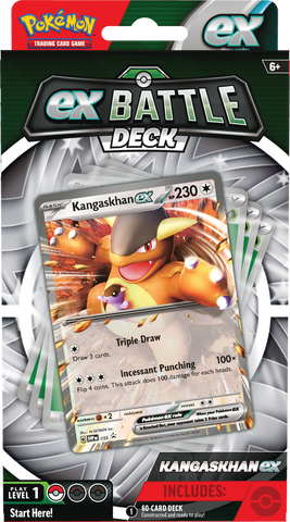 Pokemon Kangaskhan EX/Greninja EX Battle Deck (6ct Display)