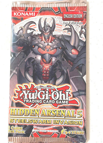 YGO Hidden Arsenal #5 1st Edition Blister Pack