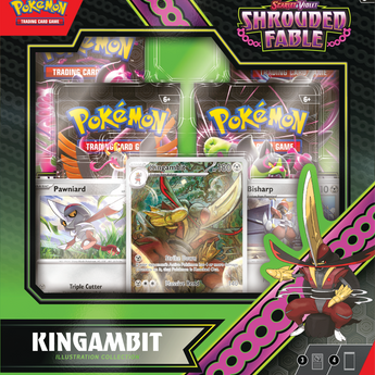 Pokemon SV6.5 Shrouded Fable Kingambit Illustration Collection Box (Pre-Order, Subject to Allocation)