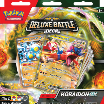 Pokemon Miraidon ex / Koraidon ex Deluxe Battle Deck