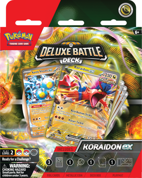 Pokemon Miraidon ex / Koraidon ex Deluxe Battle Deck