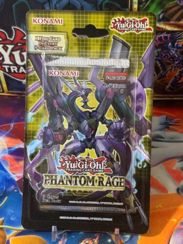 YGO Phantom Rage 1st Edition Blister Pack