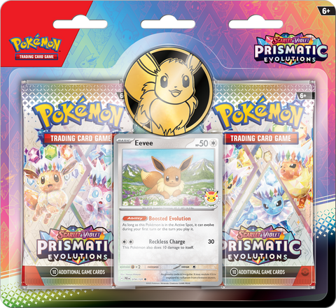 Pokemon SV8.5 Prismatic Evolutions 2-Pack Blister (Pre-Allocated)