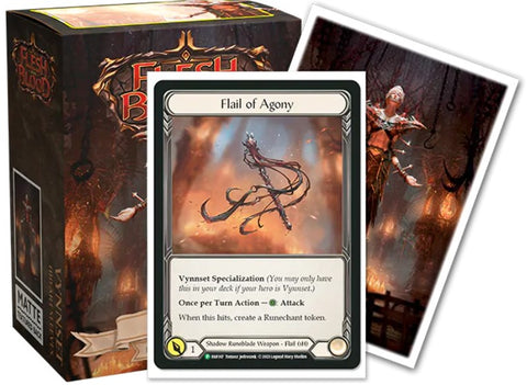 Flesh and Blood Sleeves (100ct): Matte Art - Vynnset ($7.00/each MOQ: 10)