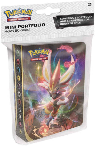 Pokemon SWSH2 Rebel Clash Mini Portfolio w/ Booster Pack