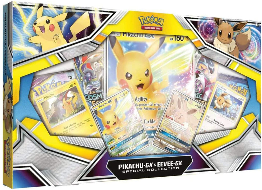 Pokemon Box - Pikachu Gx/Eevee GX Special Collection – Prince Distribution