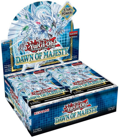 YGO Dawn of Majesty 1st Edition Booster Box