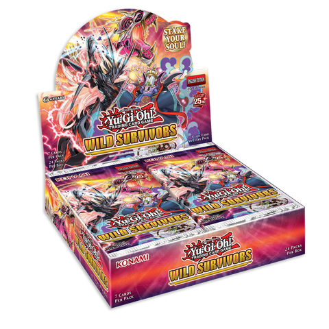 YGO Organized Play (OP) Pack (200ct) Box: Wild Survivors