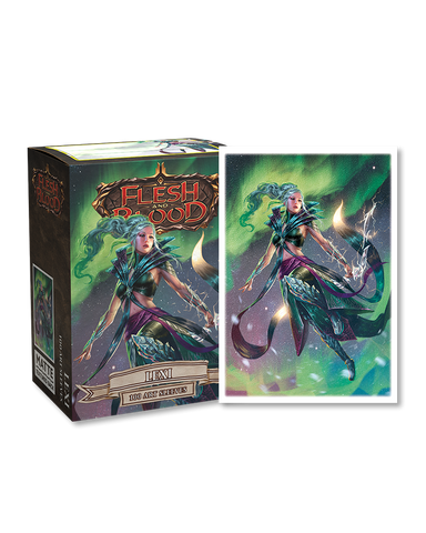 Flesh and Blood Sleeves (100ct): Matte Art - Lexi ($7.00/each MOQ: 10)