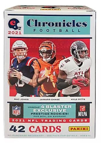 2021 Panini Chronicles Football Blaster Box